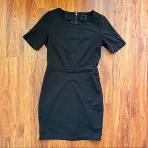 Lucca Couture Black Short Sleeve Dress